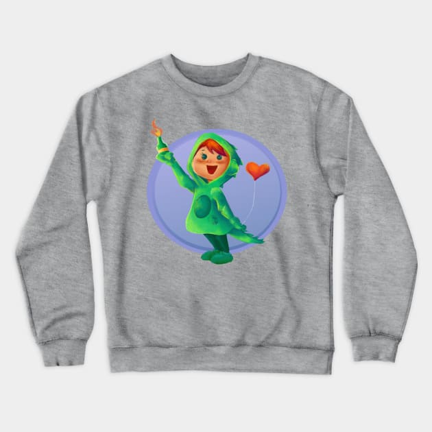 ecoModsGames Logo Crewneck Sweatshirt by eco